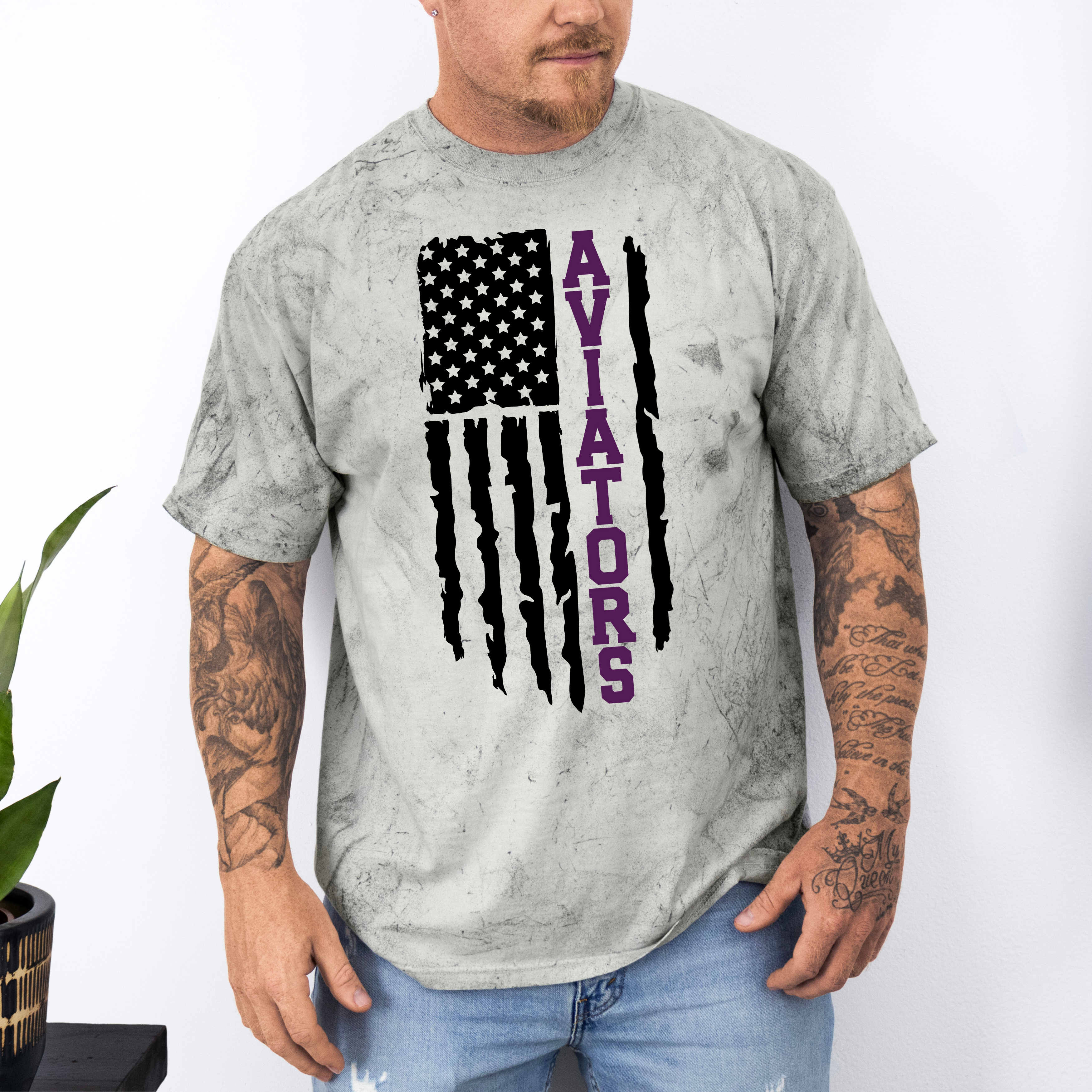 Aviators Flag || Comfort Colors || Wee Aviators