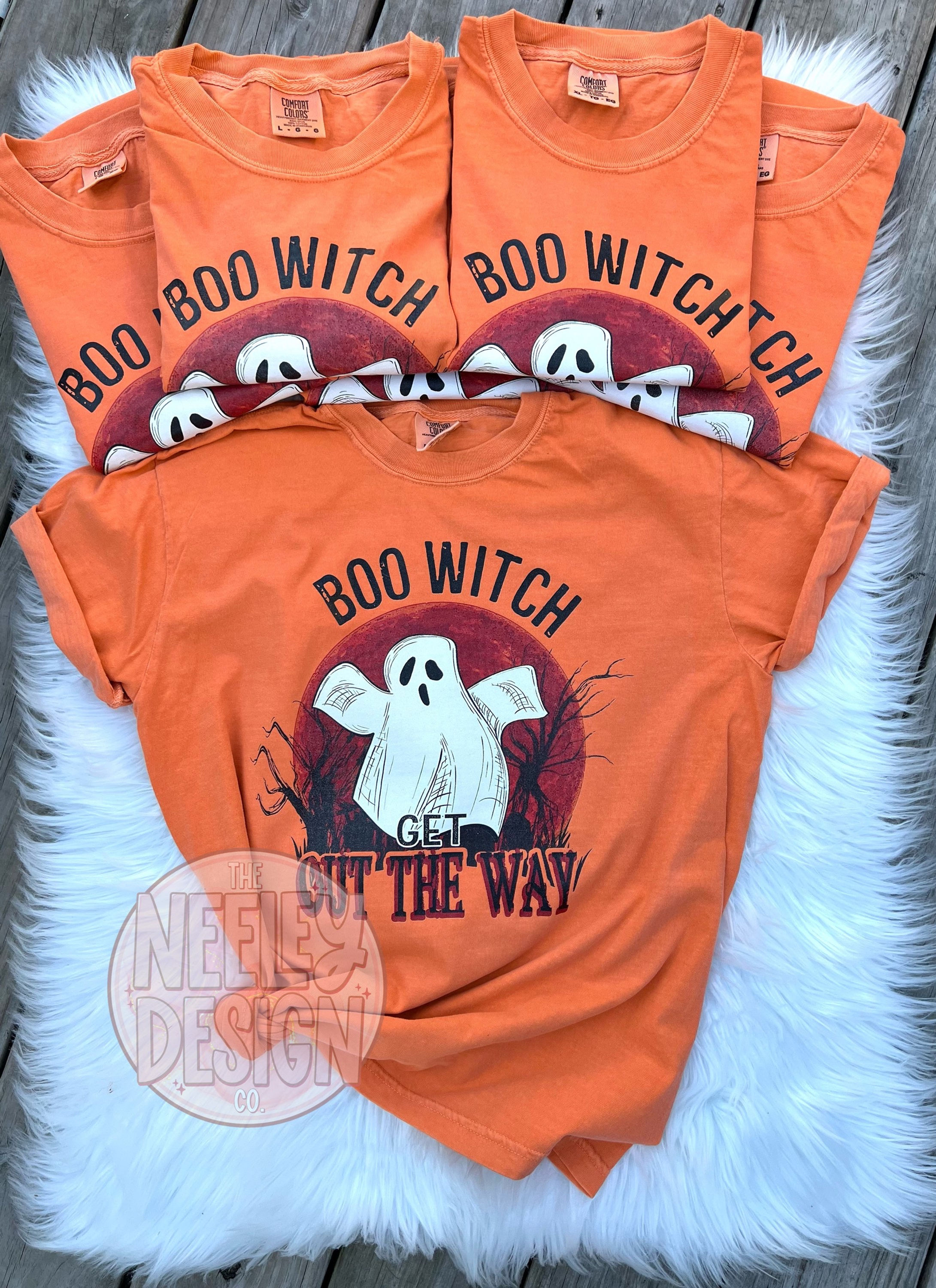 Boo Witch Get Out The Way Tee | Comfort Colors Brand | Ready To Go
