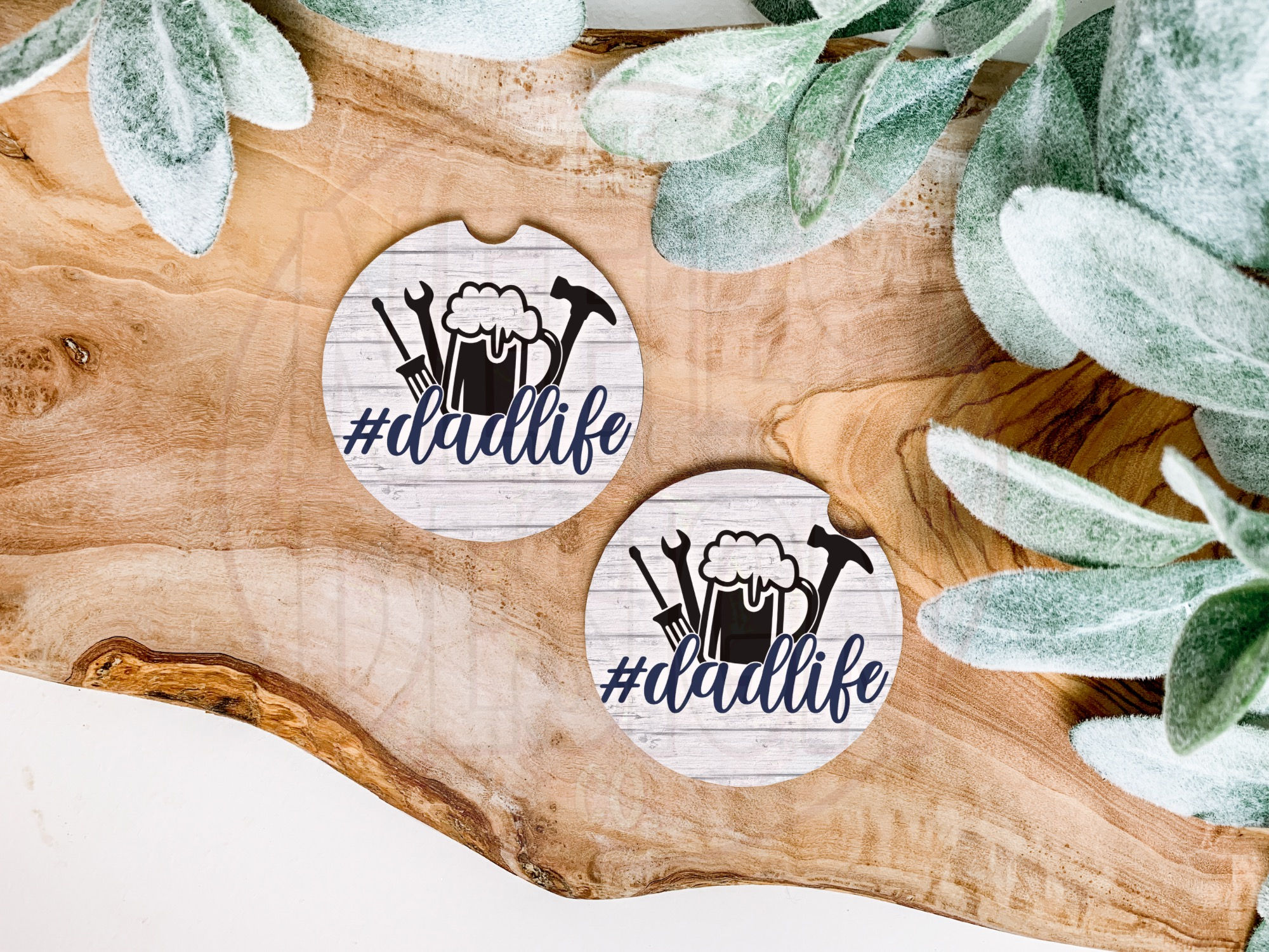 #dadlife Car Coaster