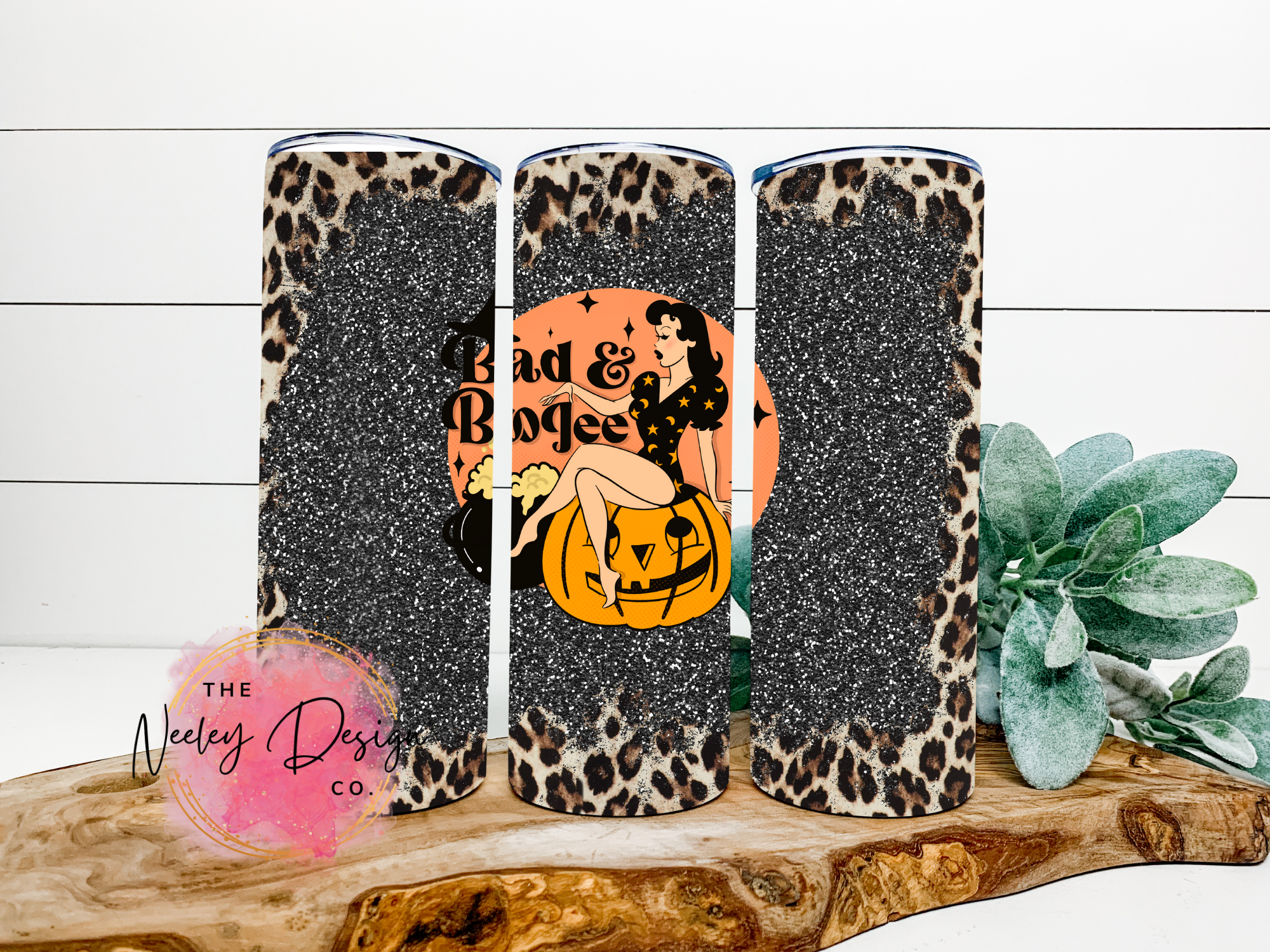 Bad & Boojee Leopard Stainless Steel Tumbler