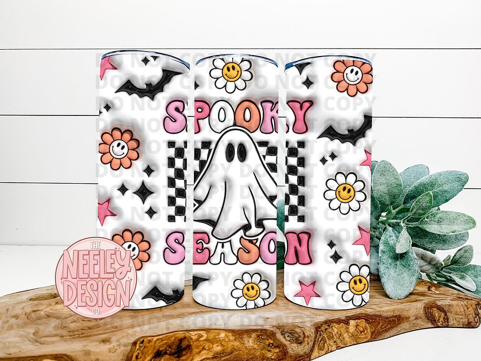 Spooky Season 3D Tumbler