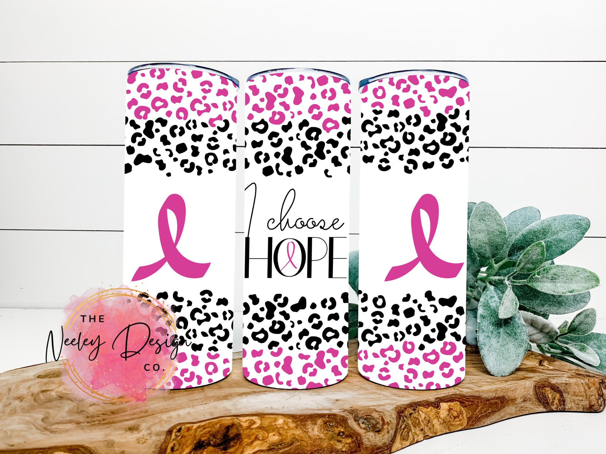 I Choose Hope Breast Cancer Awareness Tumbler