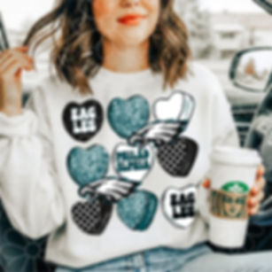 Eagles Conversation Hearts