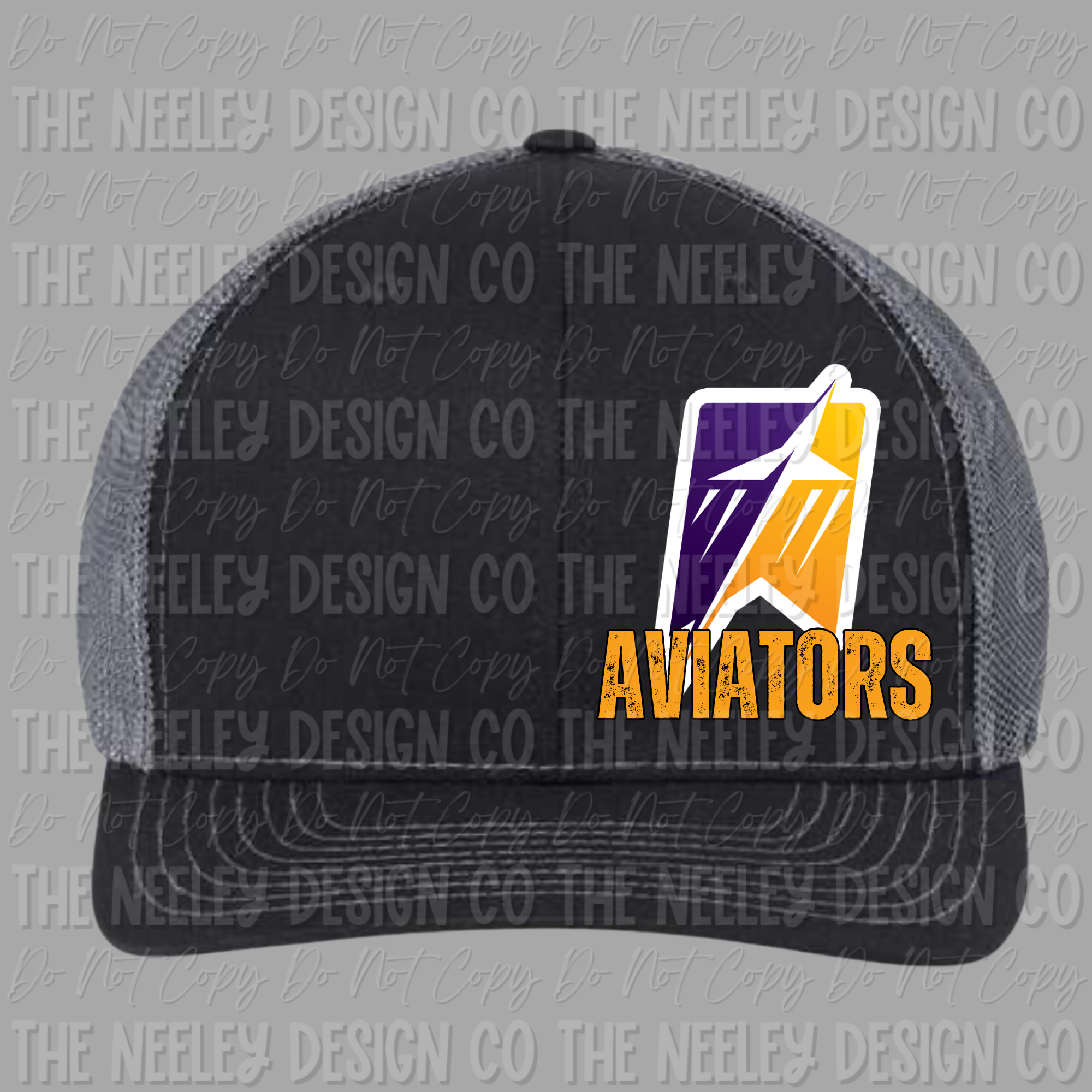 Aviator Logo Hat - Yellow