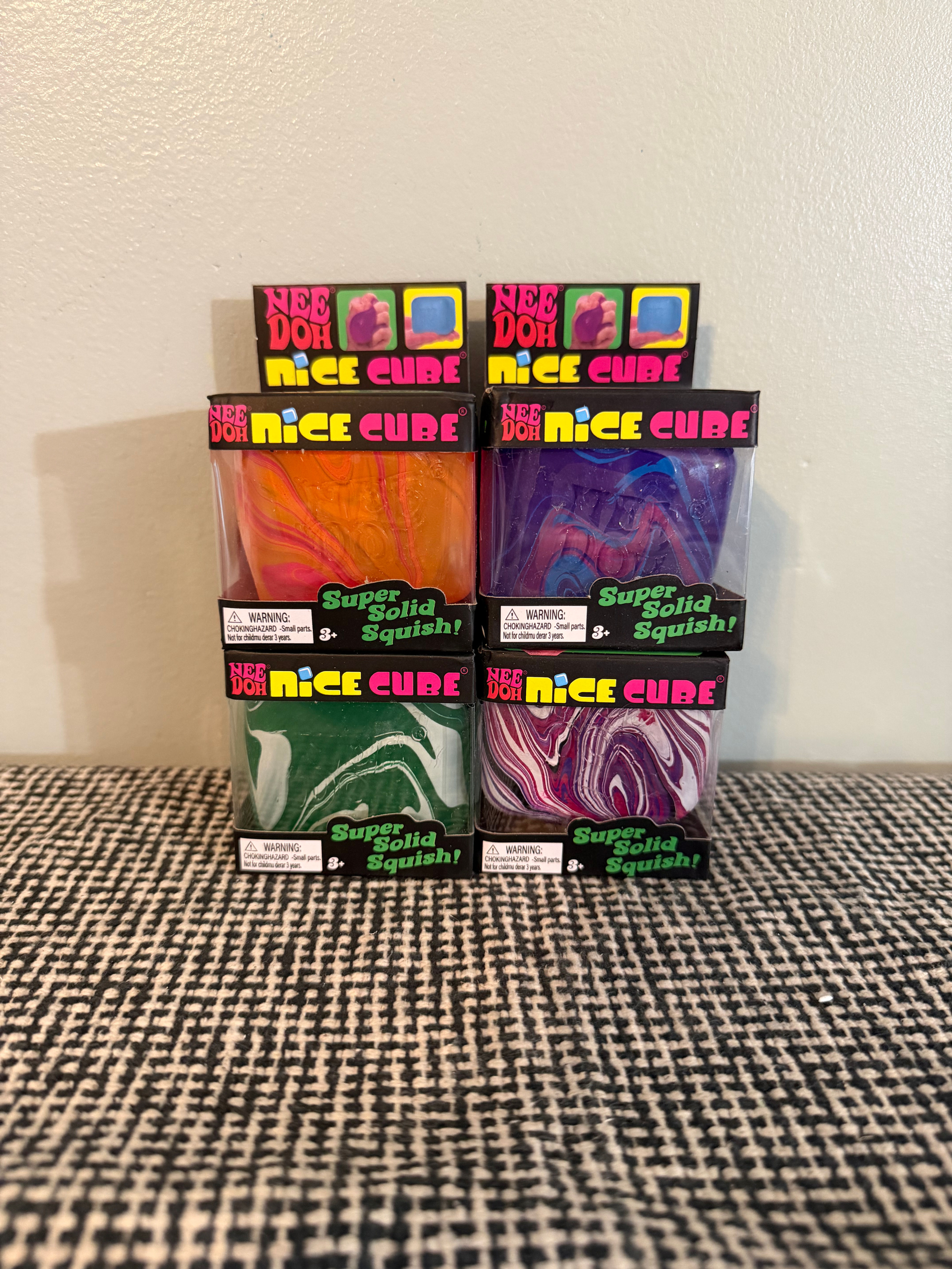Nice Cube Squishy — Swirl — READY TO GO