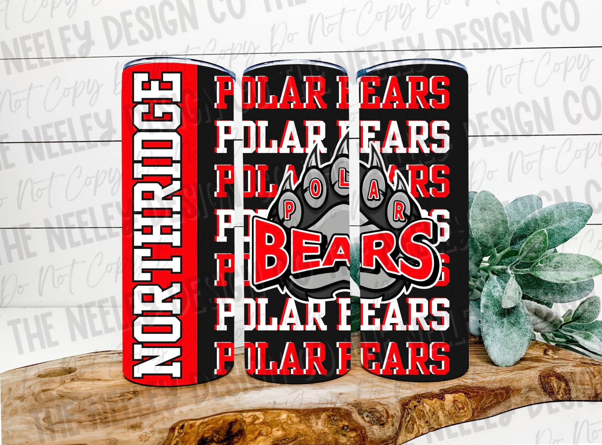 Northridge Polar Bears Tumbler 