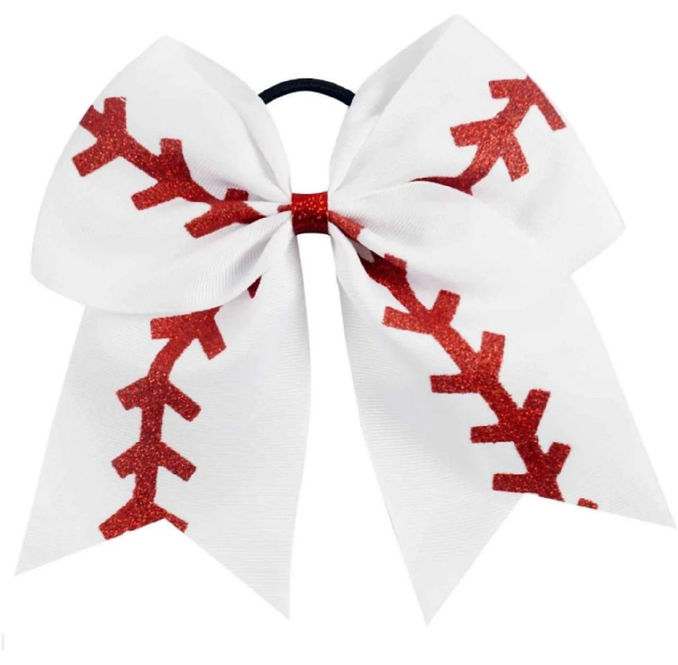 Thumbnail: Hair Bow || Sports || Breast Cancer Awareness