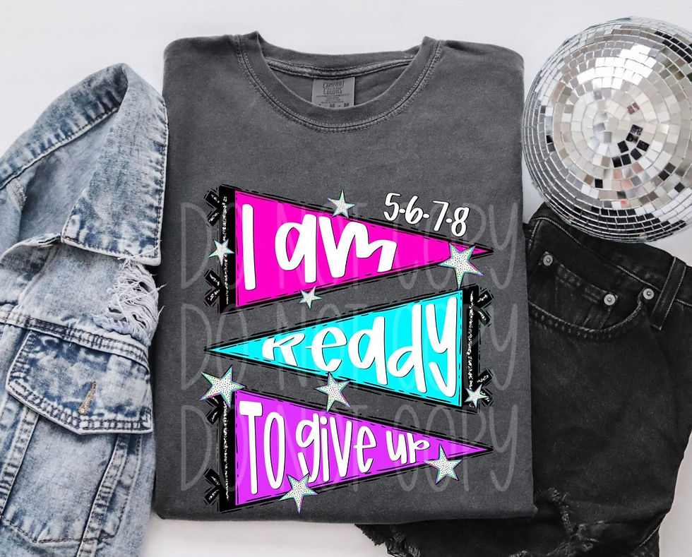 5.6.7.8 I Am Ready To Give Up