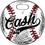 Thumbnail: Baseball Grunge Bag Tag - Customizable