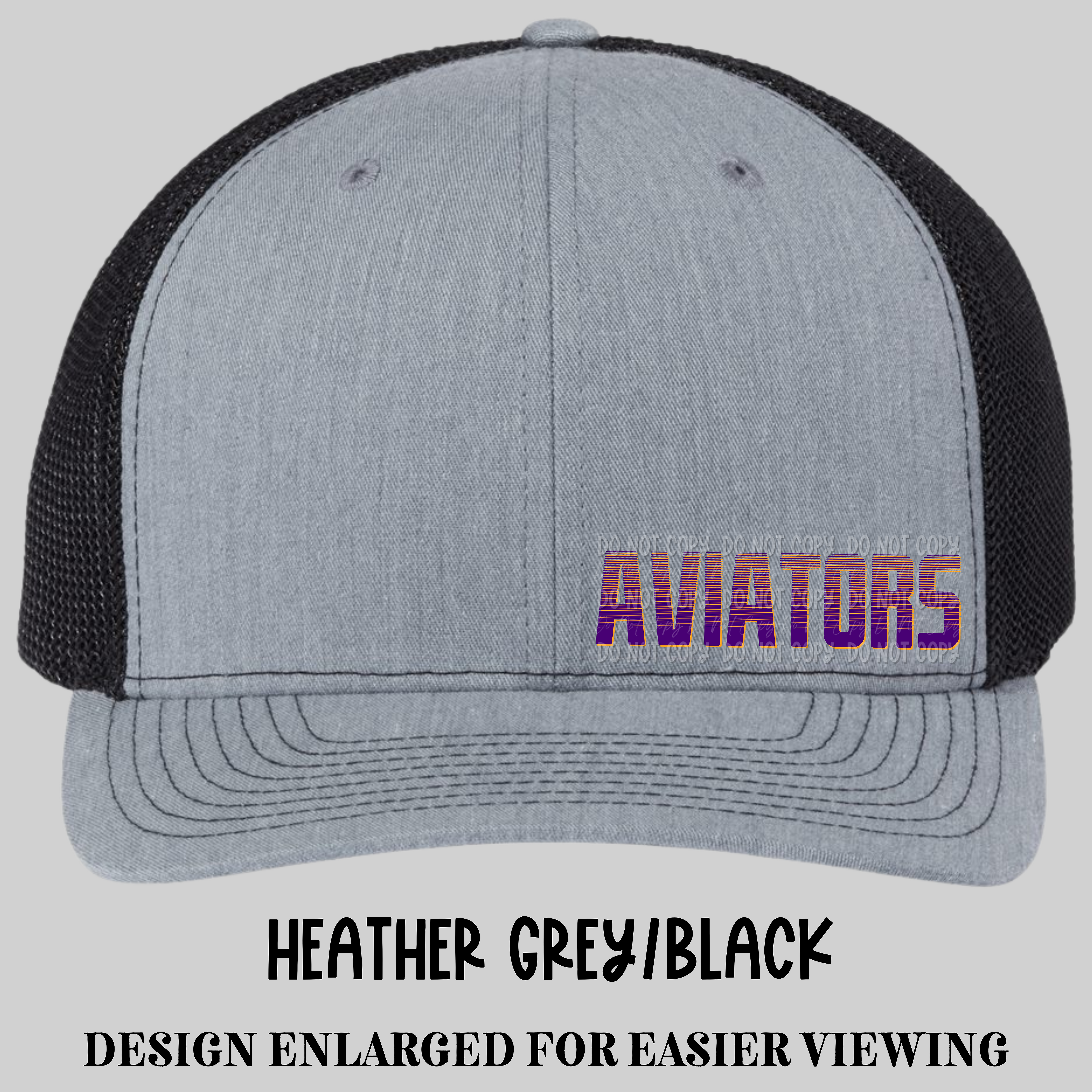 Aviators || Block Font Hat