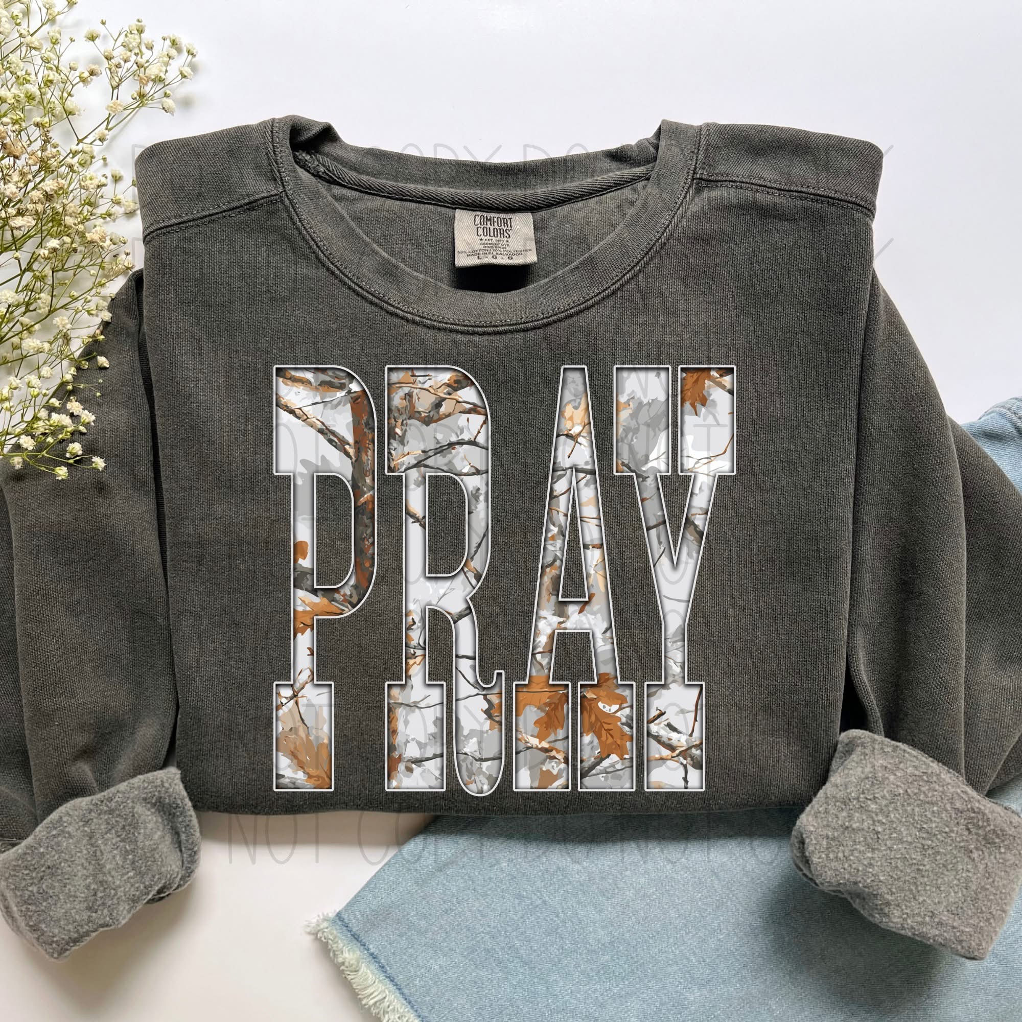 Pray || Grey Camo