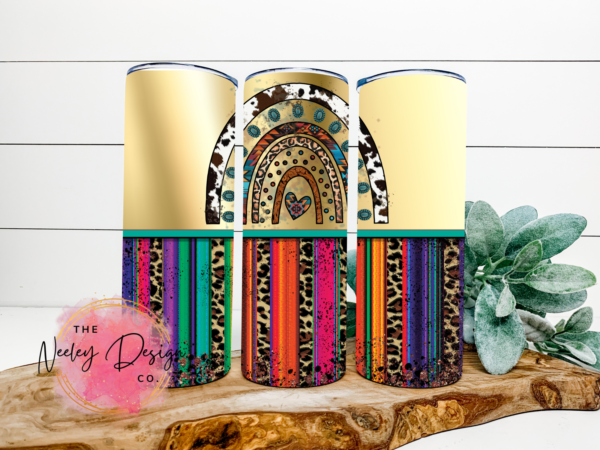 Western Rainbow Stainless Steel Tumbler