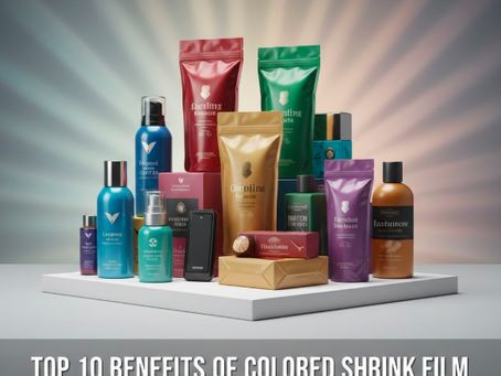 Top 10 Benefits of Using Colored Shrink Film in Product Packaging