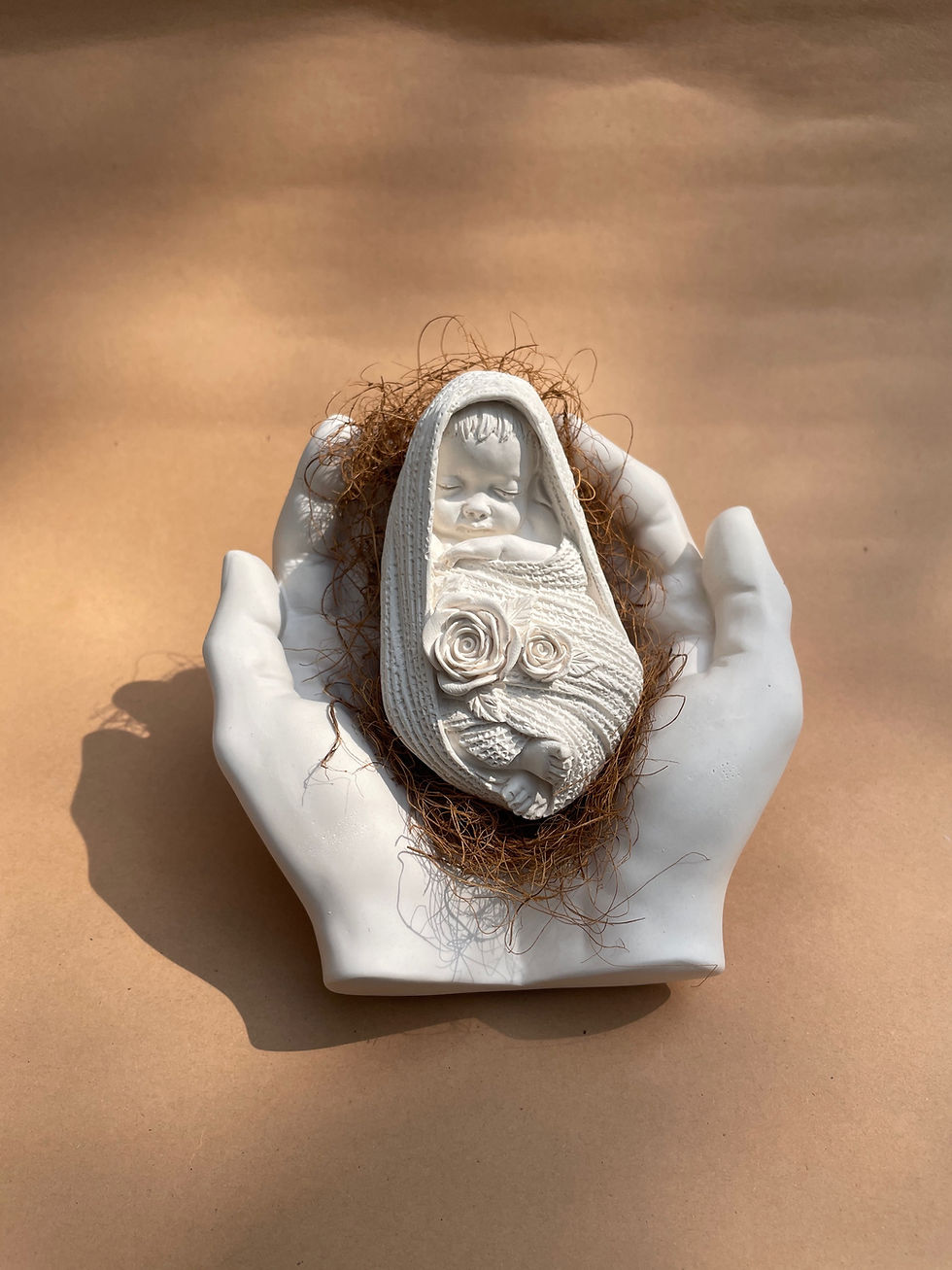 Baby Jesus In Open Palm