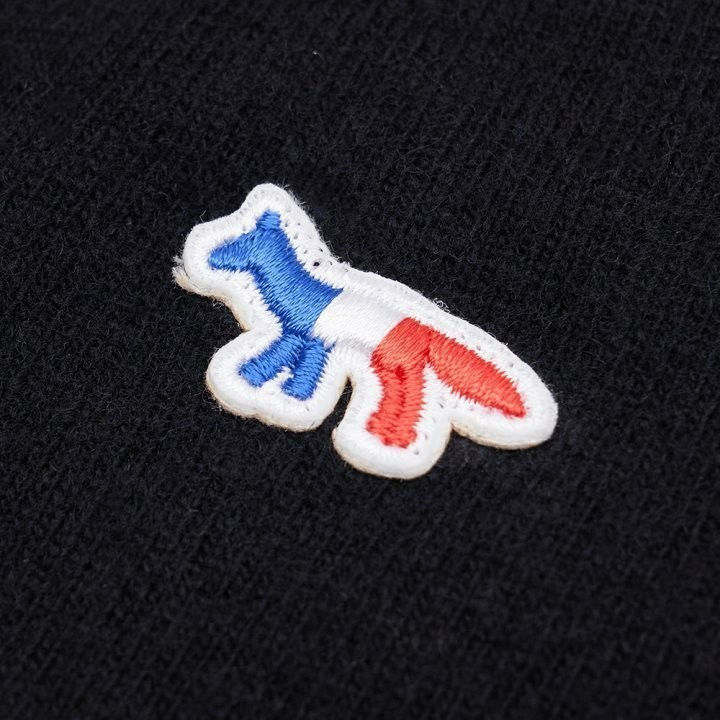 섬네일: 메종키츠네 트리플 컬러 폭스 가디건 5color