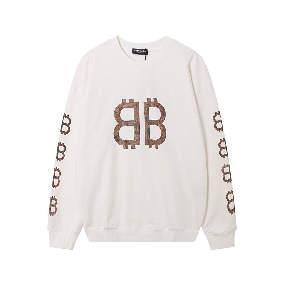 발렌시아가 팔 크립토 맨투맨