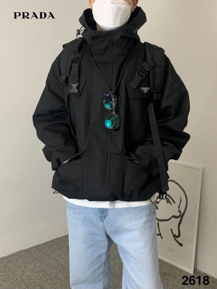 섬네일: 프라다 포켓 후드 야상