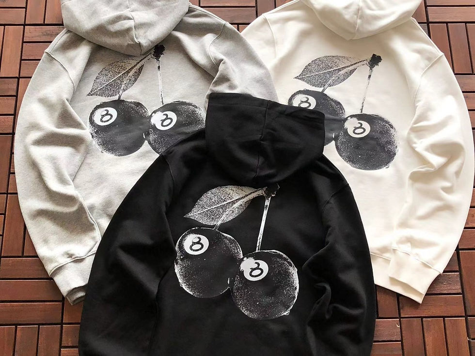 스투시 체리 후드티