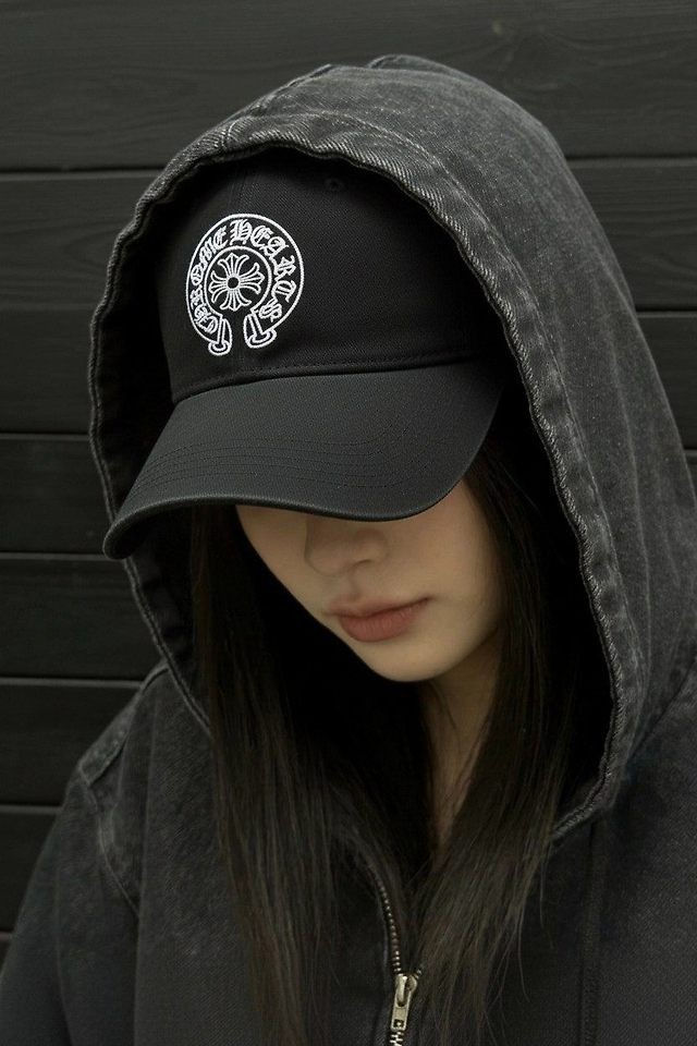 섬네일: 크롬하츠 말발굽 자수 스냅백 ✔수입