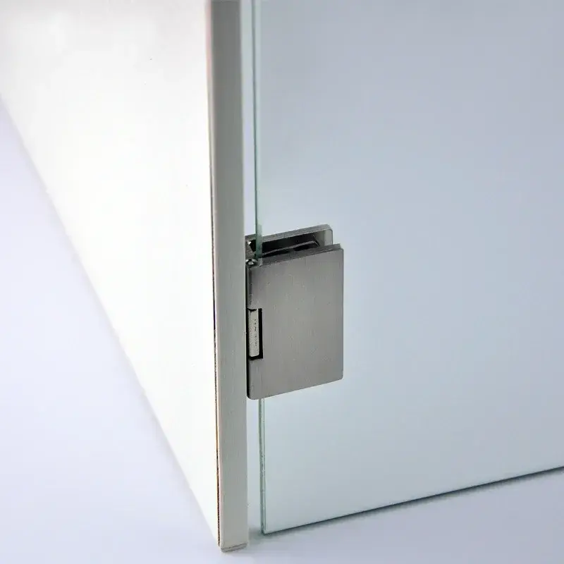 Thumbnail: 1 Pcs Cake Cabinet Glass Hinge High Quality Punch-Free Wine Cabinet Cabinet