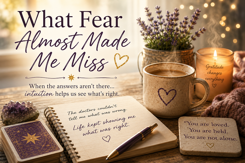 What Fear Almost Made Me Miss
