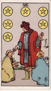 The Six of Pentacles: Balance, Generosity, and Gratitude