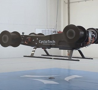 Летающее аэротакси CycloTech: первые испытания