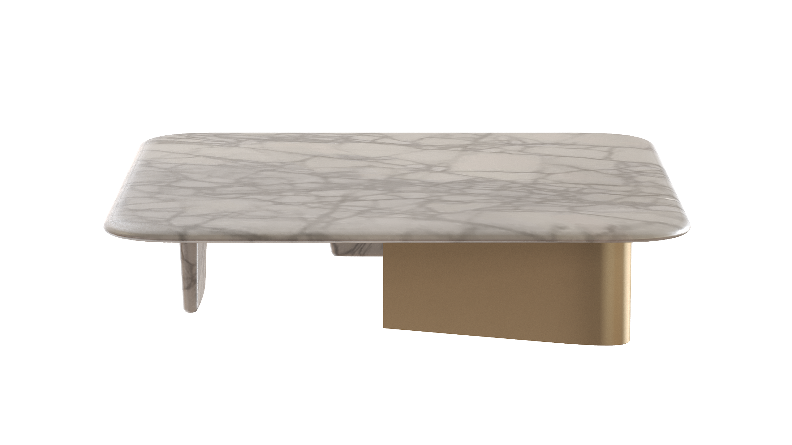 SIDE TABLE SQUARE Between Sofa3 - Marble