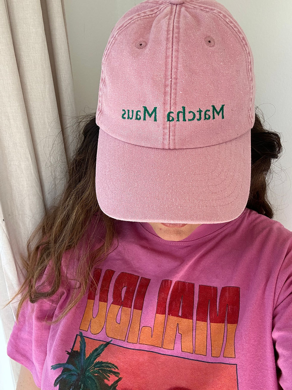Miniaturbild: Cap "Matcha Maus" Pink
