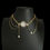 Thumbnail: Watch Necklace with pearls in gold 
