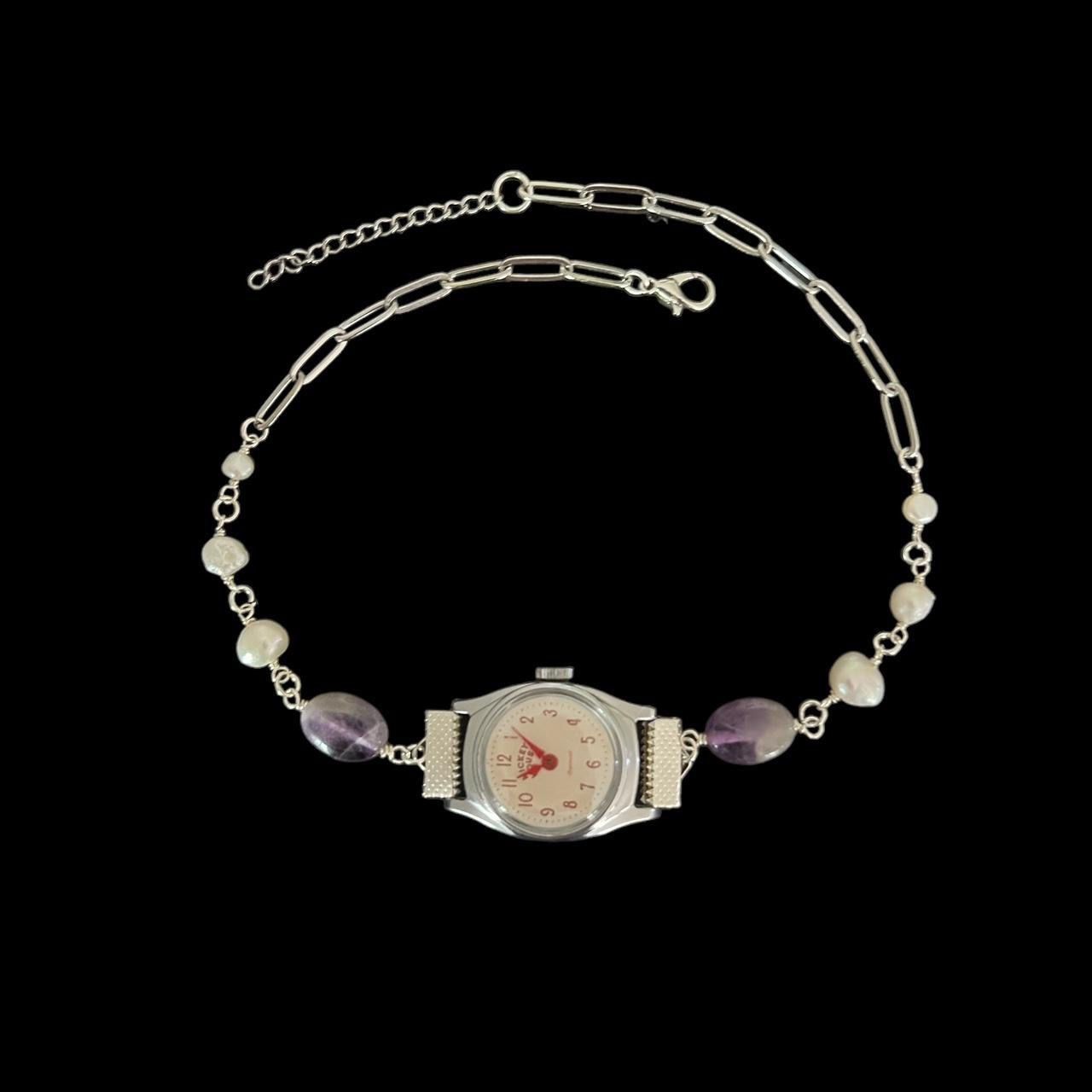 Vintage Reworked Mickey Mouse Watch Choker