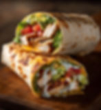Grillezett csirkés wrap