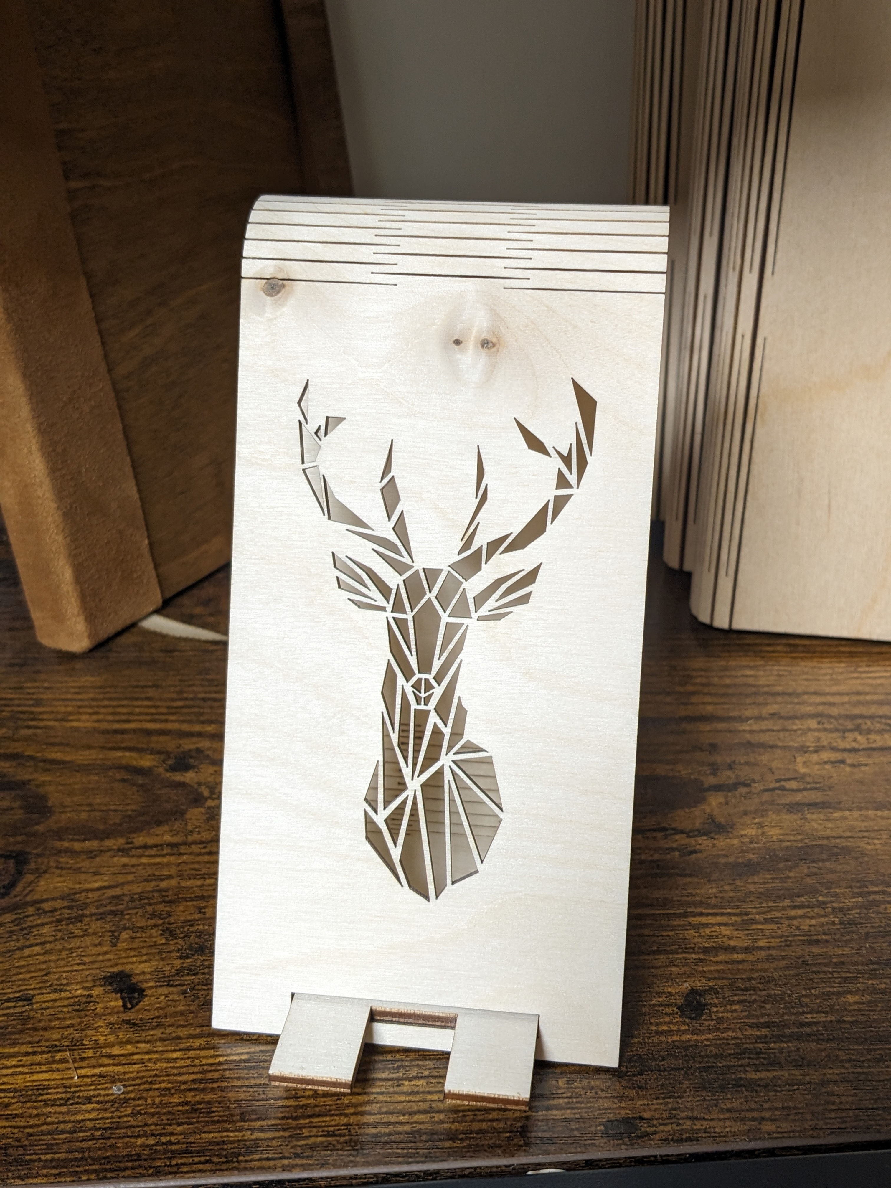 Support de téléphone"Cerf"