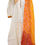 Thumbnail: Chanderi Silk White Churidaar Suit