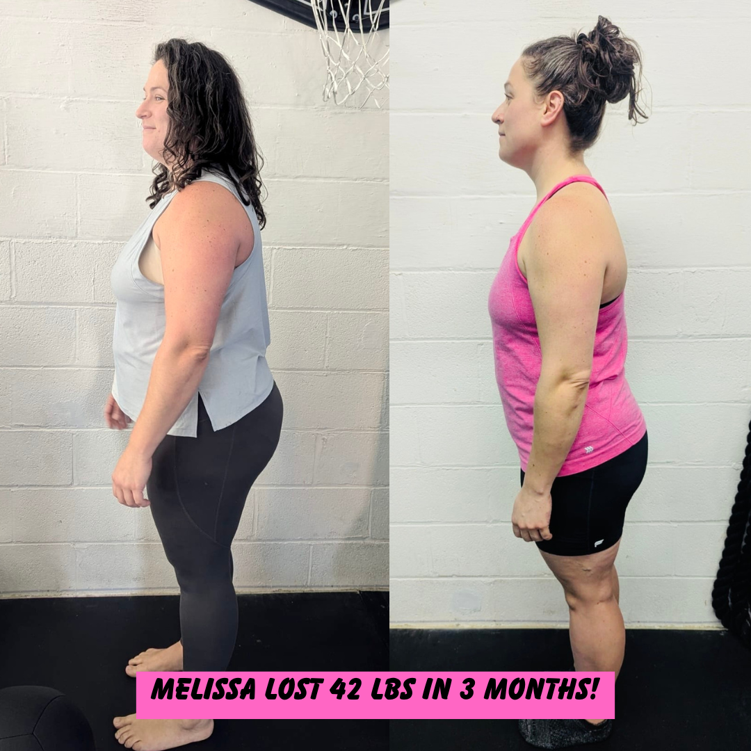 Melissa lost 42 lbs