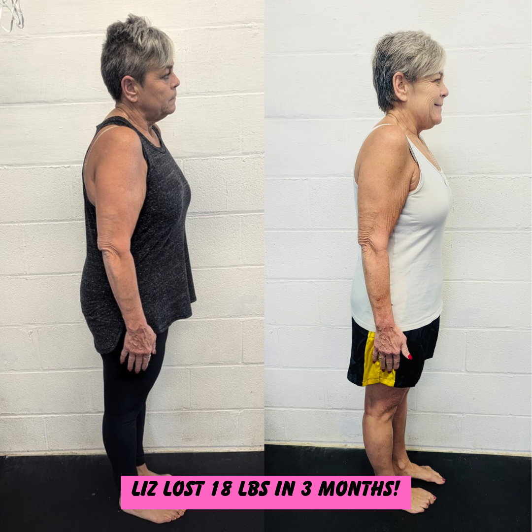 Liz lost 18 lbs in 3 months