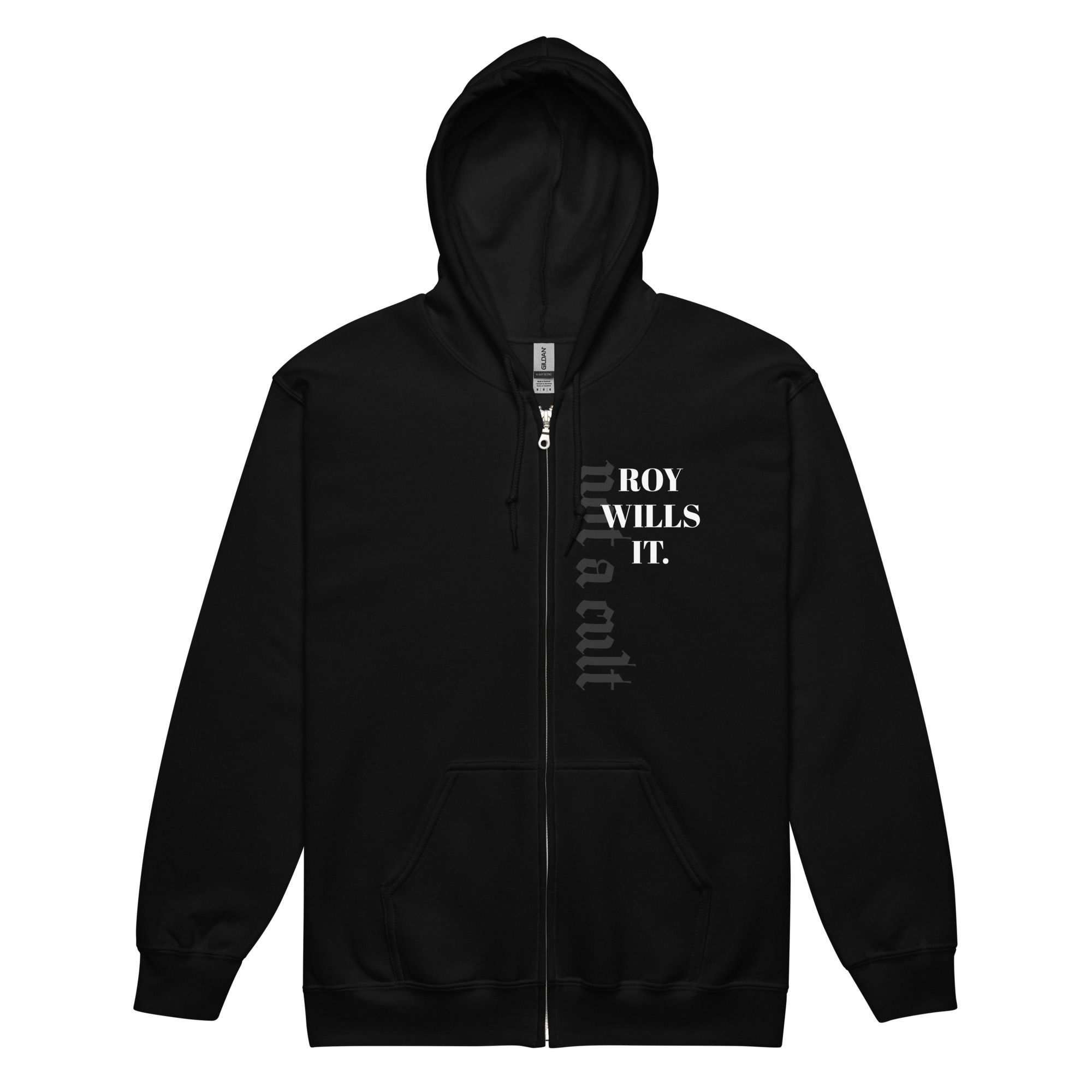 Not A Cult Zip-Up Hoodie