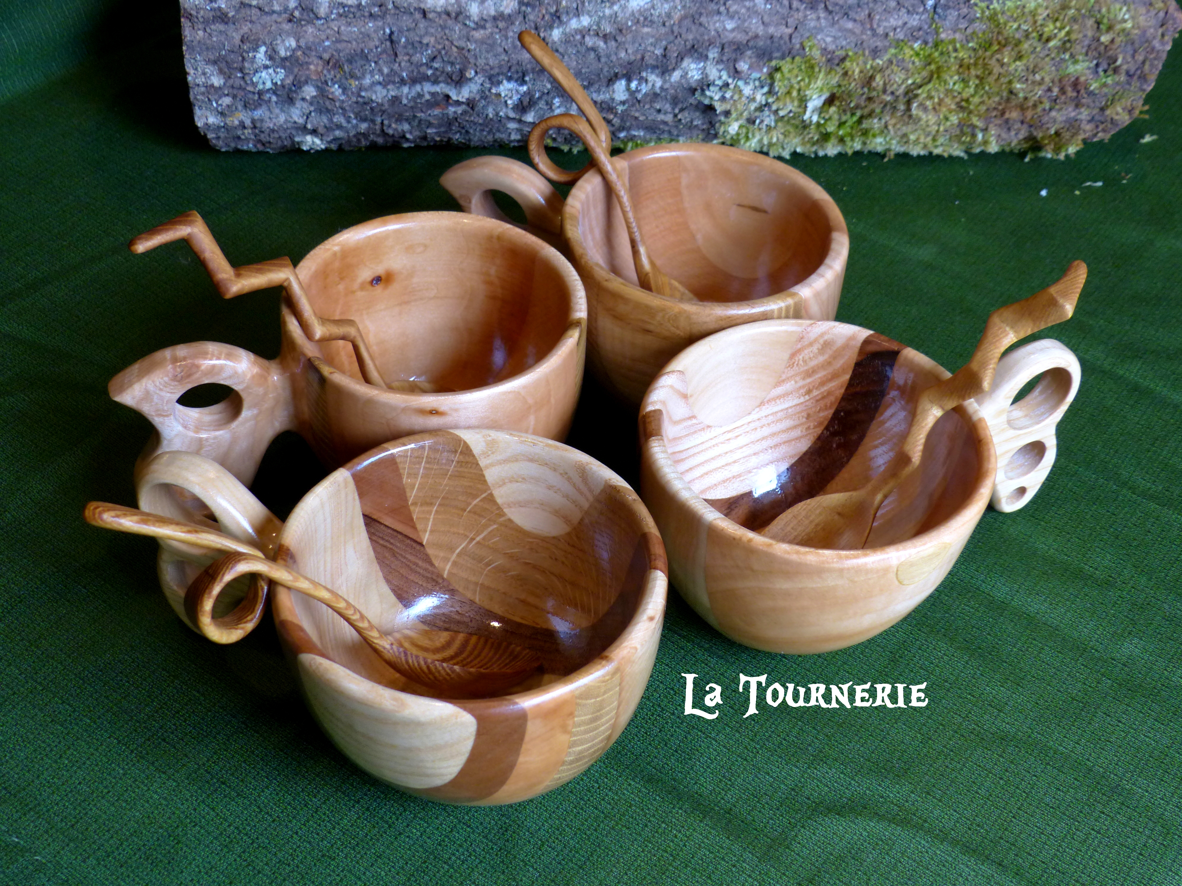 Service de Mugs/Kuksas- La Tournerie