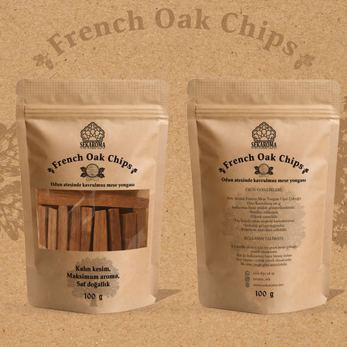 French Oak Chips Ambalaj Tasarımı