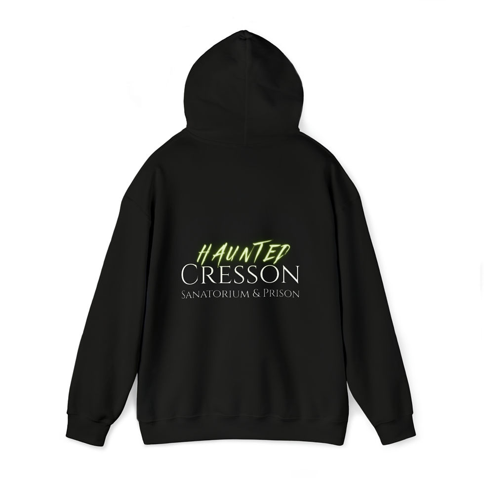 Thumbnail: CRESSON PARANORMAL HOODIE - UNISEX - BLACK