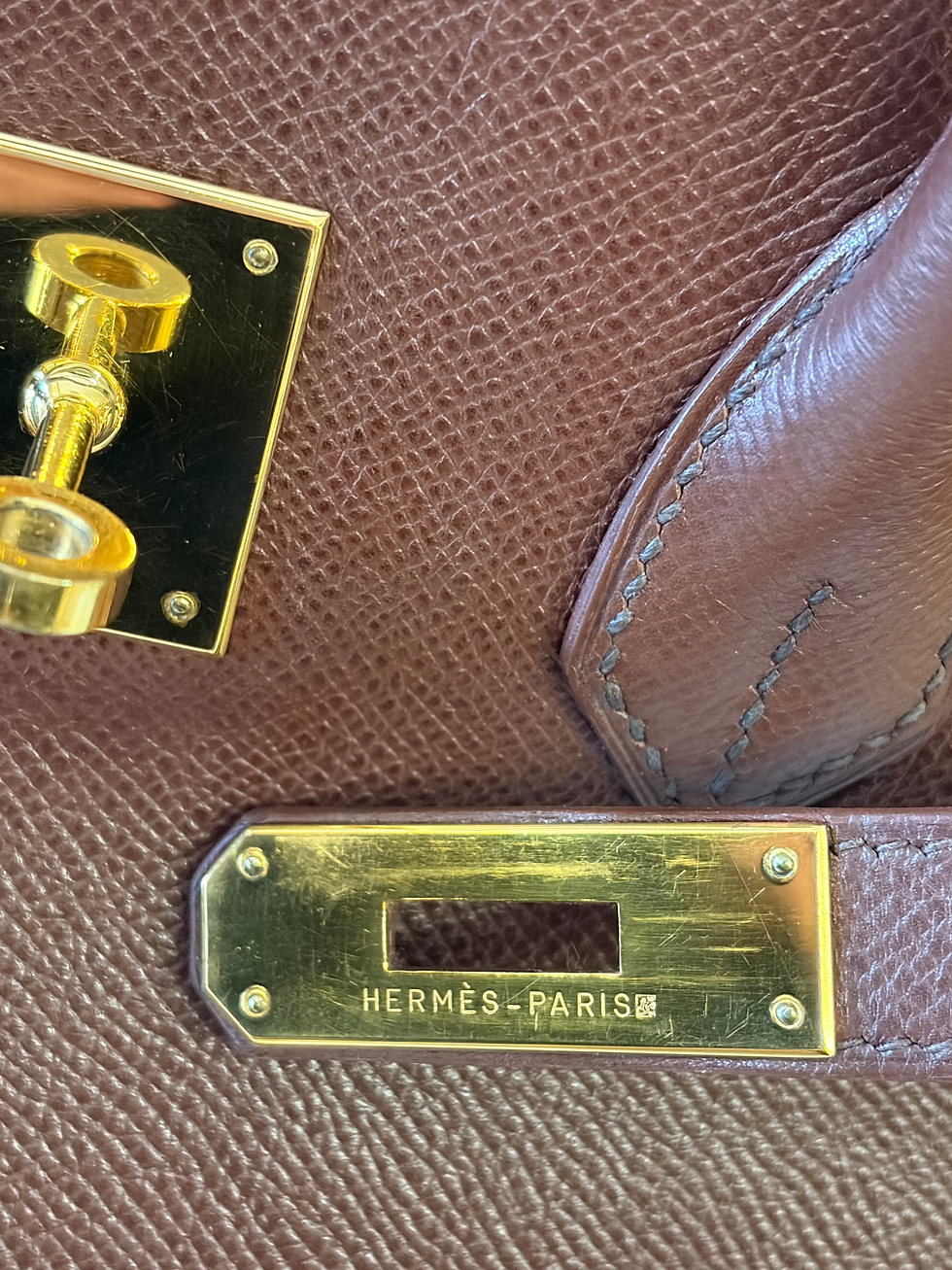 Thumbnail: HERMÈS  BIRKIN 35 MARRONE