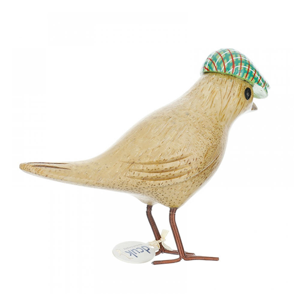 Miniatura: UCCELLINO DECORATIVO BIRD CON CASETTA