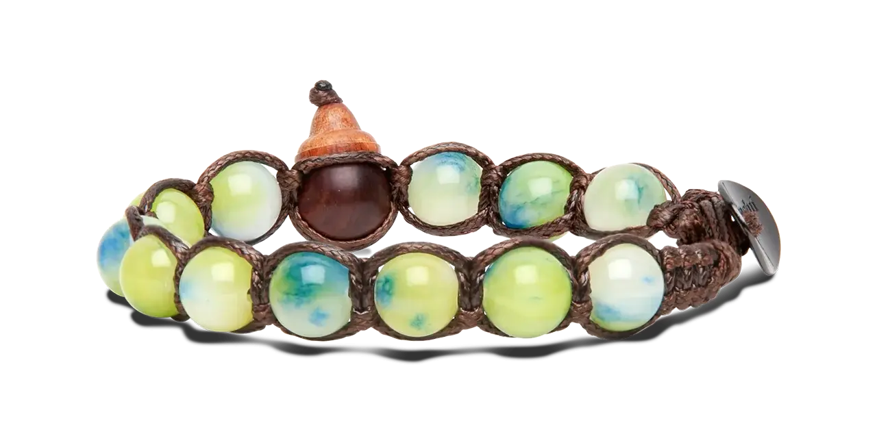 TAMASHII BRACCIALE GIADA LIME HORIZON