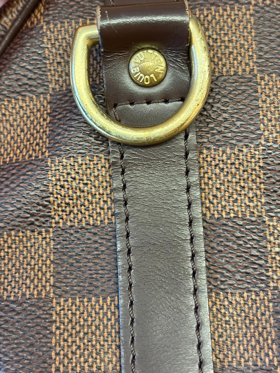 Thumbnail: LV SPEEDY 35 BANDOLIERE DAMIER EBENE