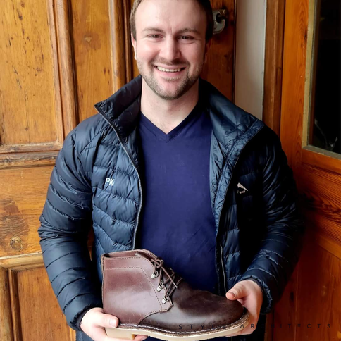 make Leather vellies, gauteng workshop,