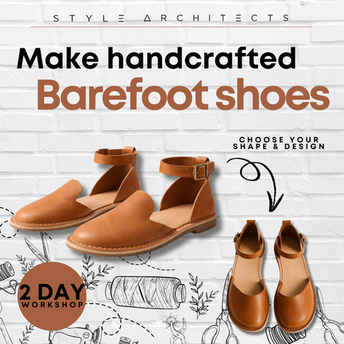how to make barefoot shoes in leather