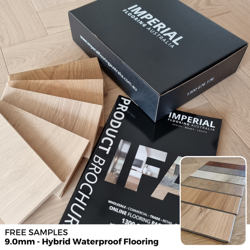 Free Samples 9mm Hybrid Waterproof Flooring Imperial Flooring Australia