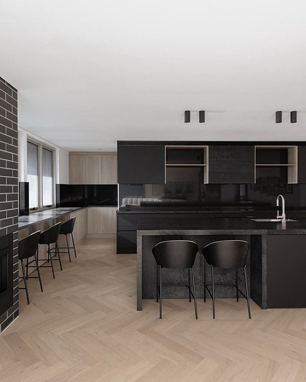 Herringbone Kitchen Flooring in Australia: Seamless Design by Imperial Flooring