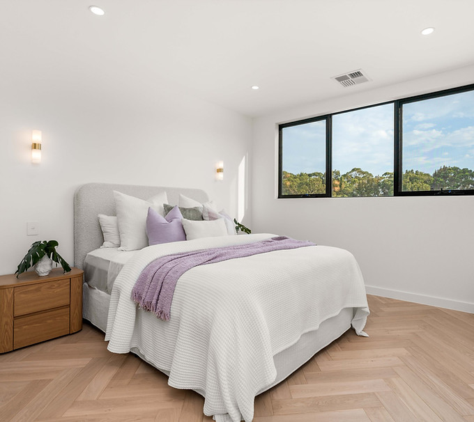 Tinge Oak Herringbone Flooring Bulli