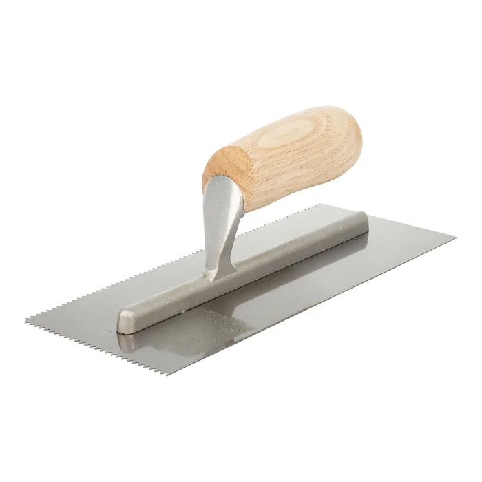 V4 Notch Trowel (4mm) for Timber Flooring Direct Stick